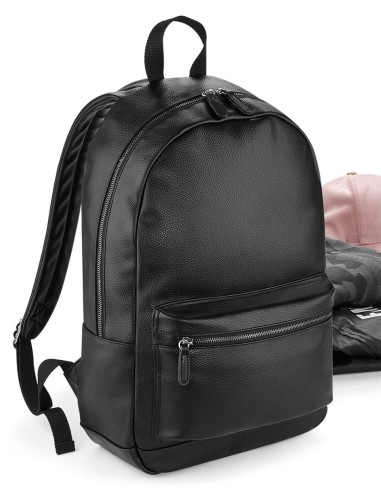 BAG-BG255-Faux Leather Fashion Backpack